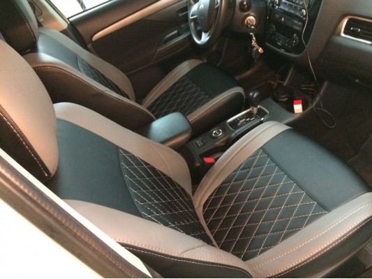 Авточехлы на Mitsubishi Outlander 3 Авточехлы на Mitsubishi Outlander 3