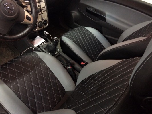 Авточехлы на Opel Corsa 3D Авточехлы на Opel Corsa 3D