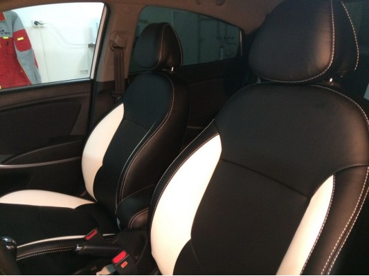 Каркасные авточехлы на Hyundai Solaris Каркасные авточехлы на Hyundai Solaris